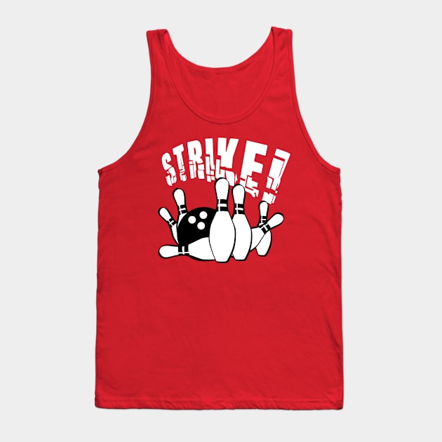 Strike! Tank Top by LefTEE Designs